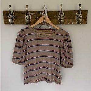 Free People Striped T-Shirt